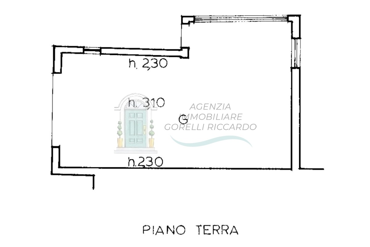 Agenzia Immobiliare Gorelli Riccardo  - Planimetria 1