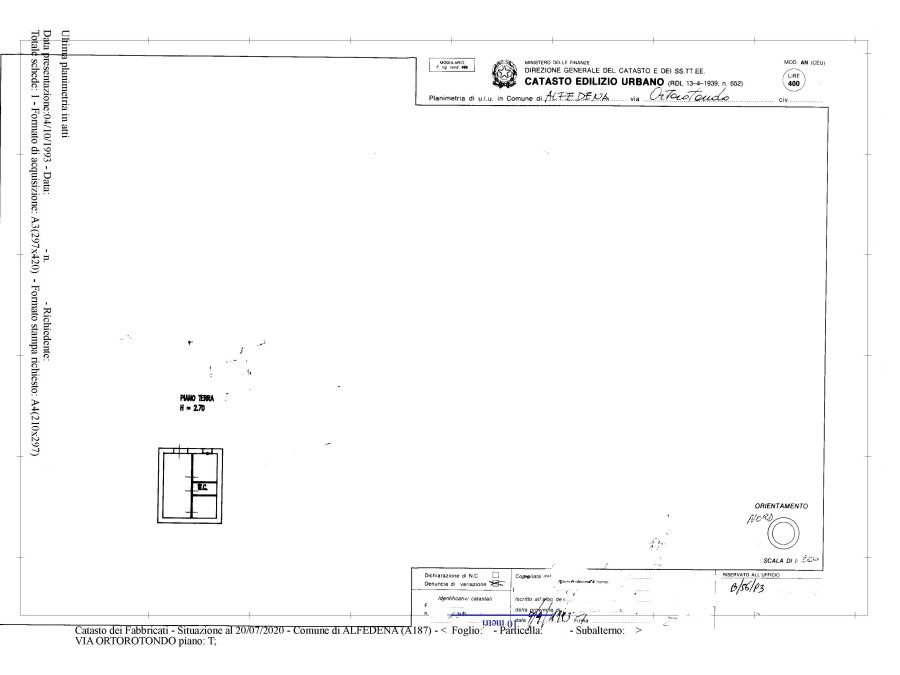 Agenzia Immobiliare - Planimetria 1