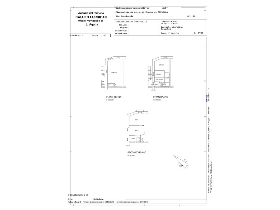 Agenzia Immobiliare - Planimetria 1