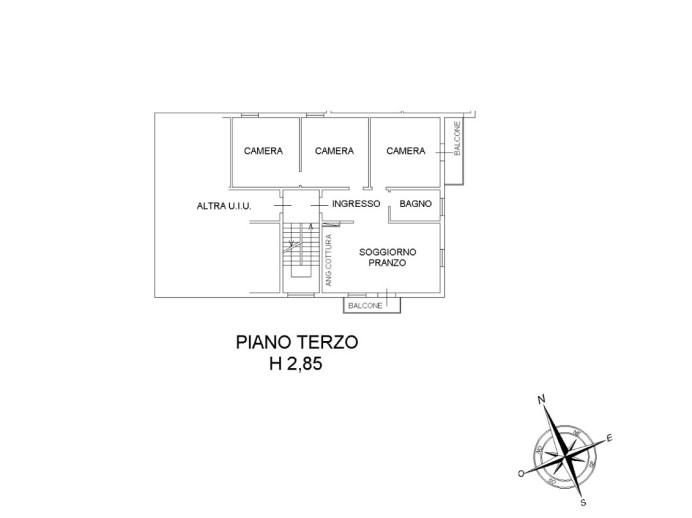 Agenzia Immobiliare San Quirino - Planimetria 1