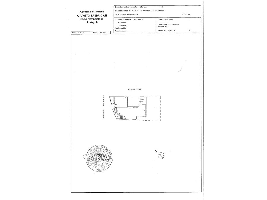 Agenzia Immobiliare - Planimetria 1