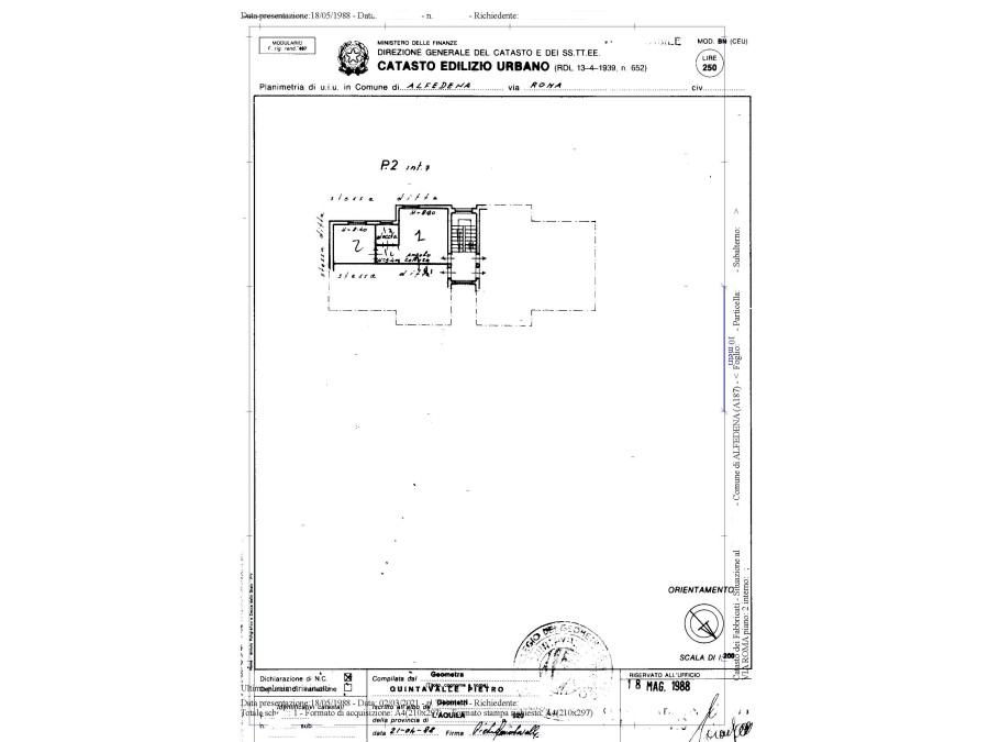 Agenzia Immobiliare - Planimetria 1