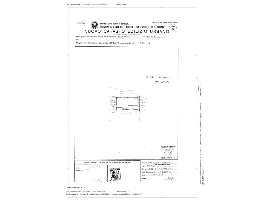 Agenzia Immobiliare - Planimetria 1