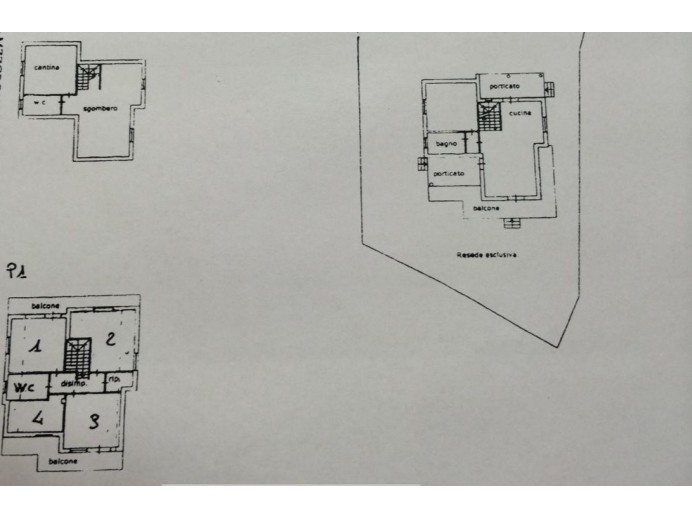 Agenzia Immobiliare Pegasus - Planimetria 1