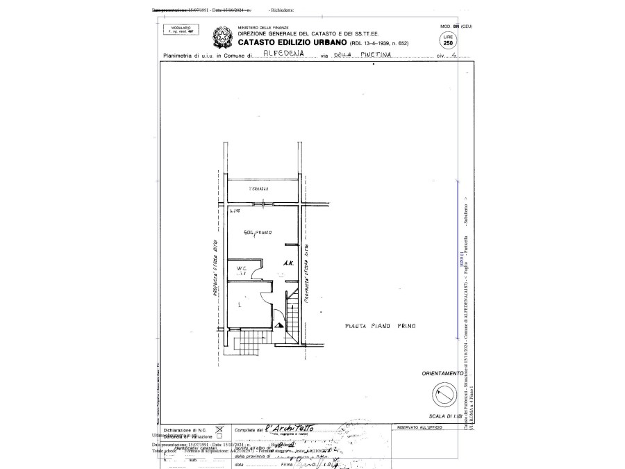 Agenzia Immobiliare - Planimetria 1