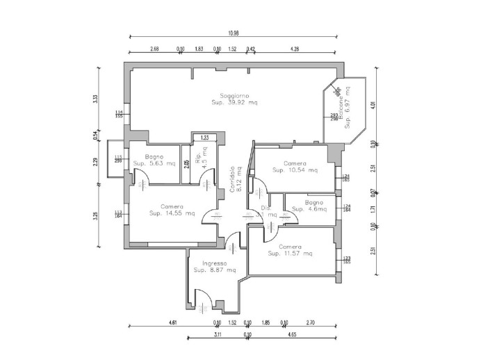 Agenzia Immobiliare San Quirino - Planimetria 1