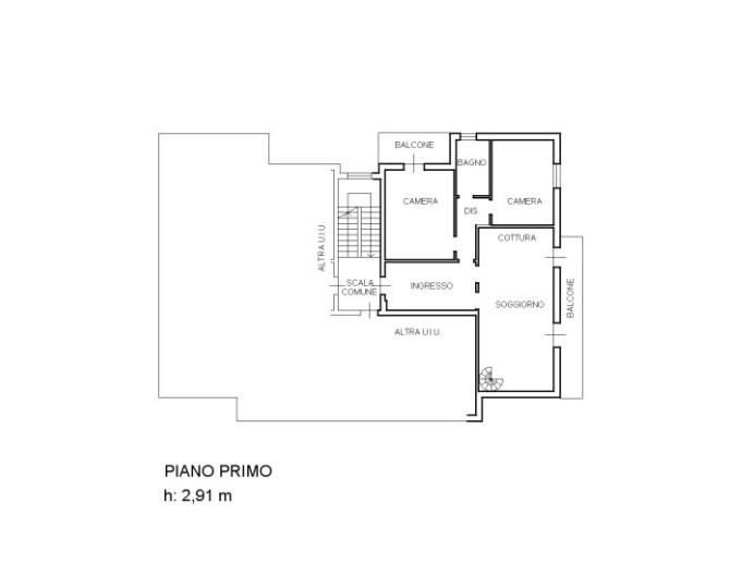 Agenzia Immobiliare San Quirino - Planimetria 1