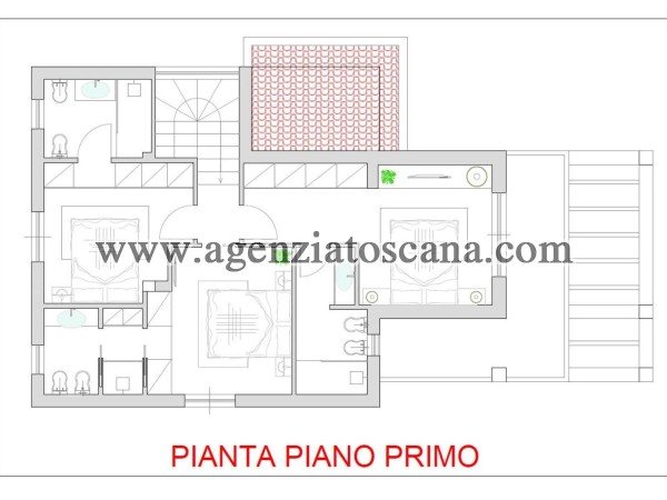 Villa for rent, Forte Dei Marmi - Centrale -  13