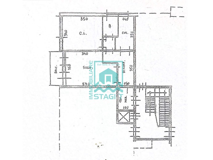 Agenzia Immobiliare Agenzia STAGI T. - Planimetria 1