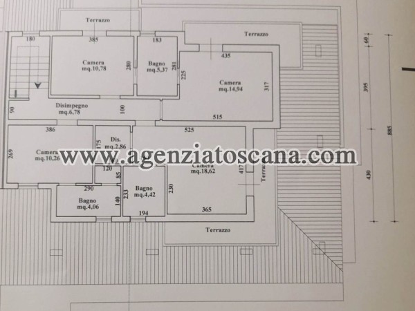 вилла с бассейном за арендная плата, Forte Dei Marmi - Centrale -  20