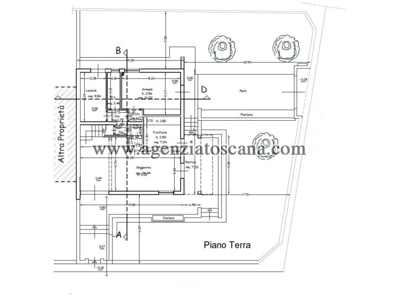 Вилла бифамильяре за продажа, Forte Dei Marmi - Centrale -  44