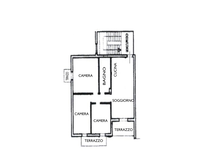 Agenzia Immobiliare Pegasus - Planimetria 1