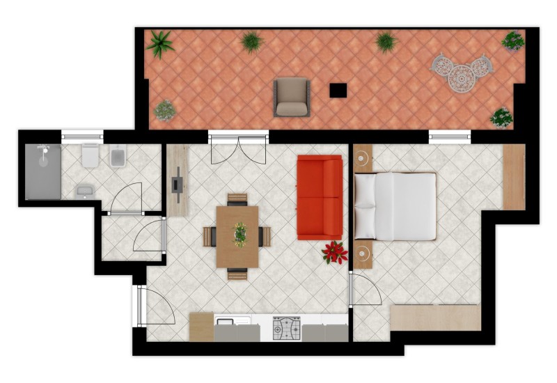 Agenzia immobiliare Trading casa - Planimetria 1