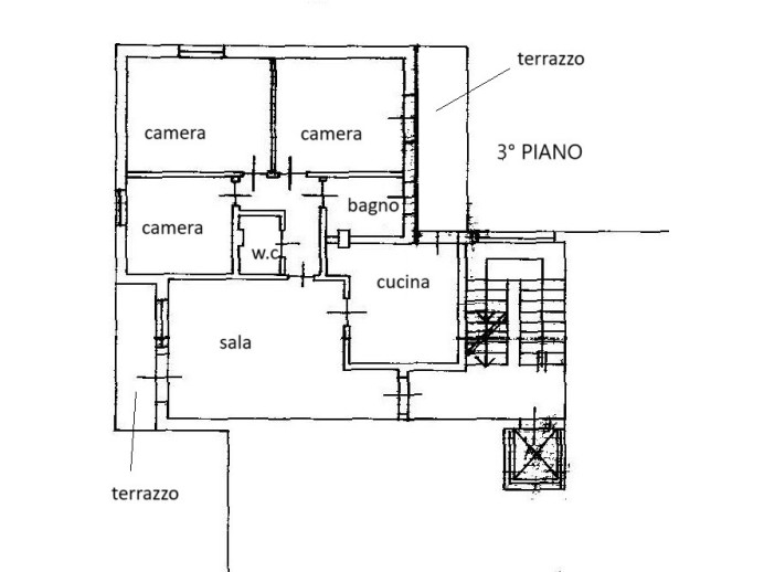 Agenzia Immobiliare Pegasus - Planimetria 1