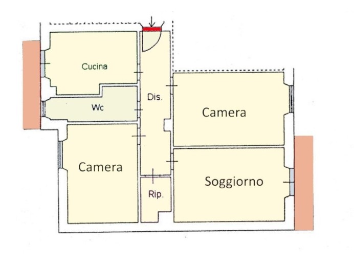 Agenzia Immobiliare Pegasus - Planimetria 1