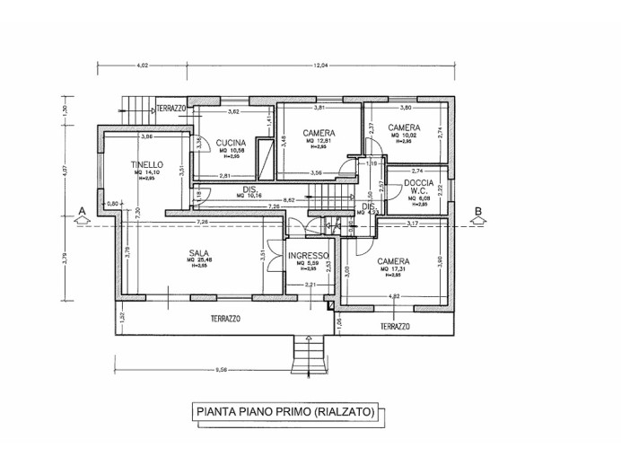 Agenzia Immobiliare Pegasus - Planimetria 1