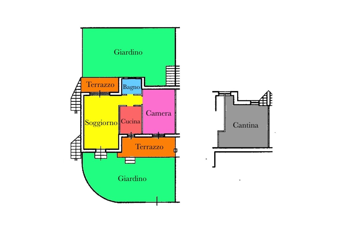 Agenzia Immobiliare Immobiliare Impero di Privitera Domenico - Planimetria 1