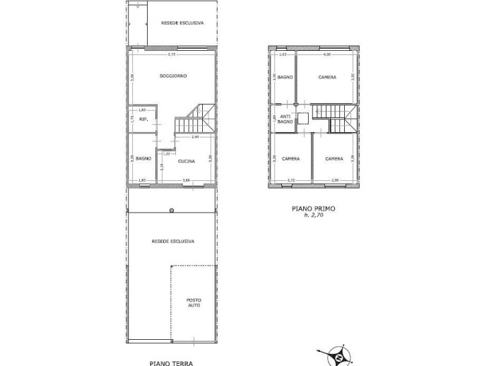 Agenzia Immobiliare Pegasus - Planimetria 1