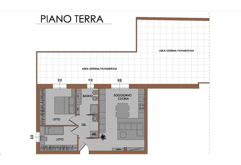 Agenzia immobiliare Trading casa - Planimetria 1