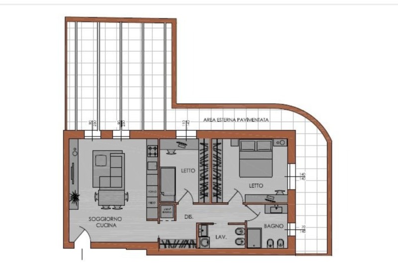 Agenzia immobiliare Trading casa - Planimetria 1