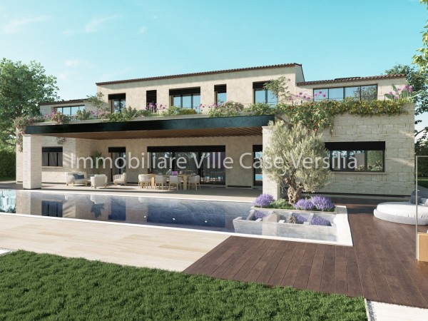 Villa con piscina di nuova rea
