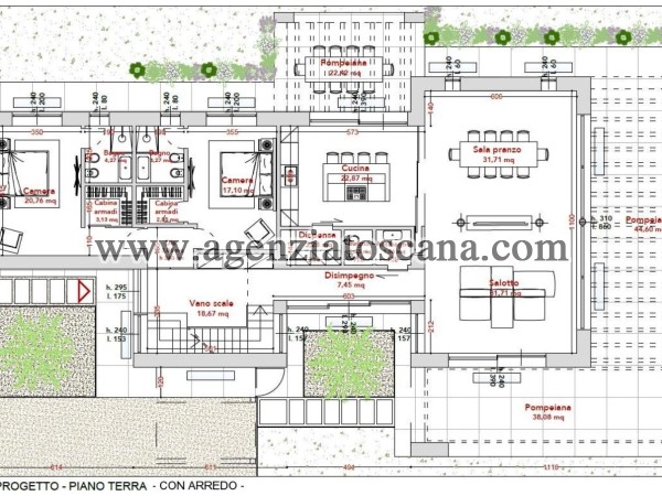 Villa Con Piscina in vendita, Forte Dei Marmi - Ponente -  19