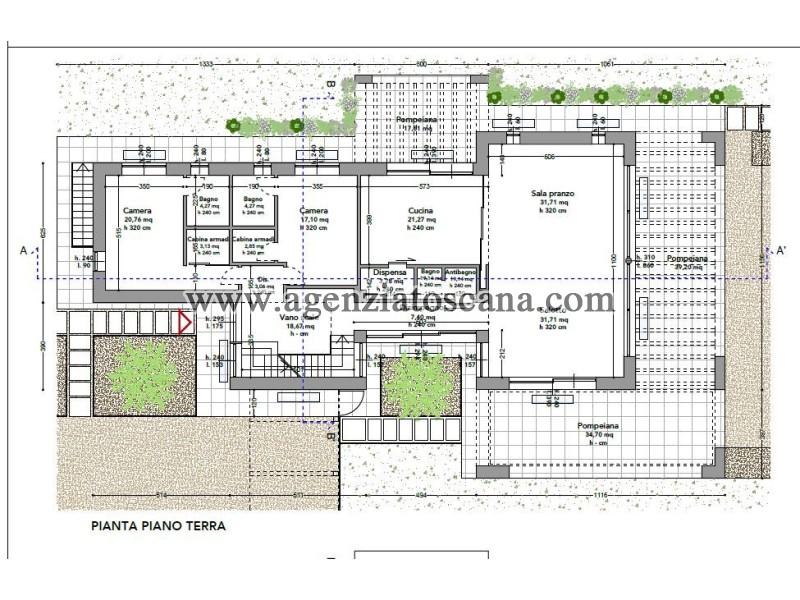 Villa Con Piscina in vendita, Forte Dei Marmi - Ponente -  16