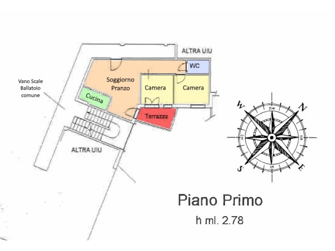 Agenzia Immobiliare Pegasus - Planimetria 1