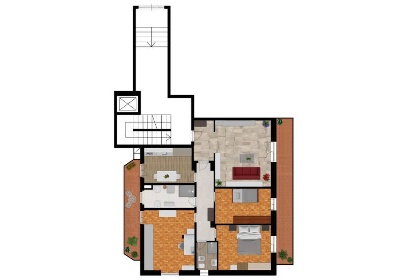 Agenzia immobiliare Trading casa - Planimetria 1