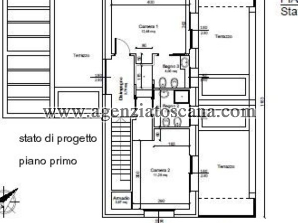 Villetta Singola for rent, Forte Dei Marmi - Ponente -  6