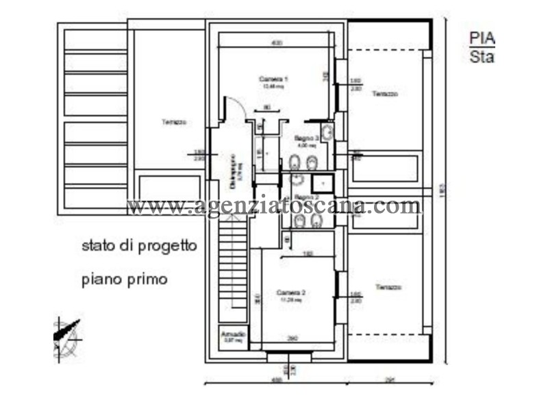 Villetta Singola за продажа, Forte Dei Marmi - Ponente -  6