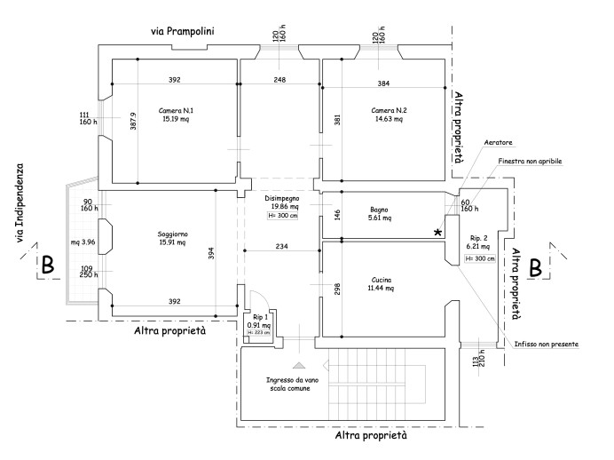 Agenzia Immobiliare Giansereni - Planimetria 1