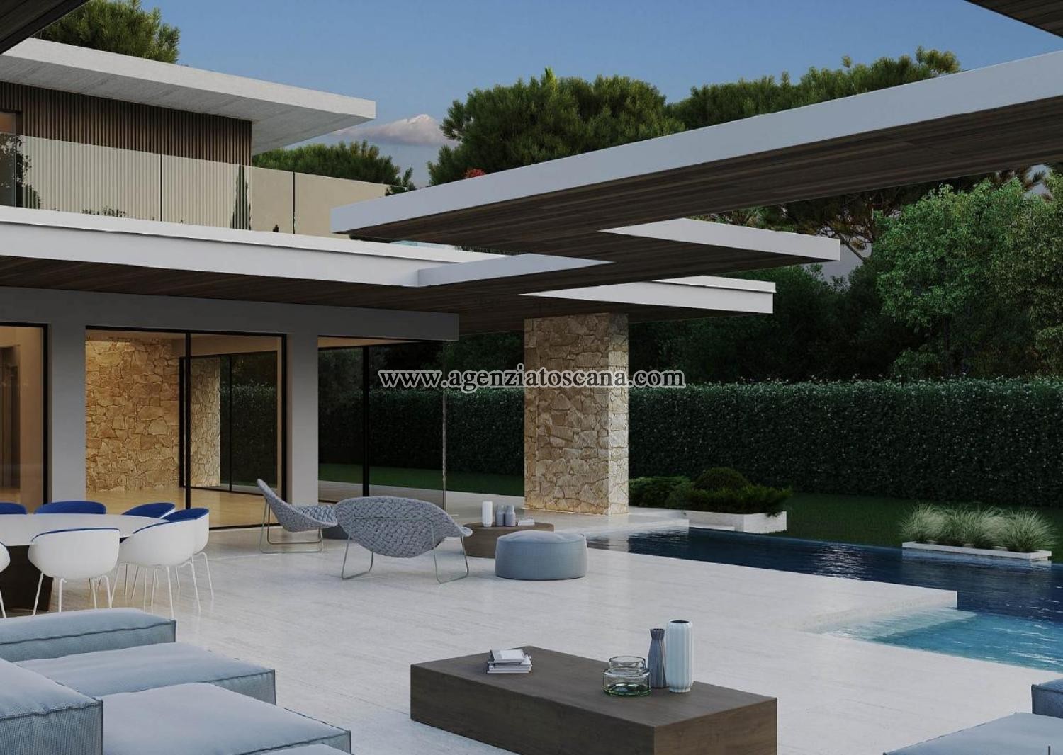 Villa With Pool for rent, Forte Dei Marmi - Ponente -  2