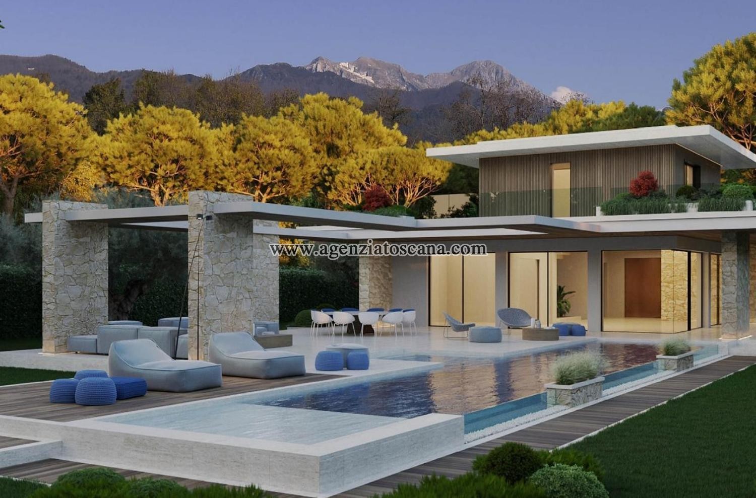 Villa With Pool for rent, Forte Dei Marmi - Ponente -  1