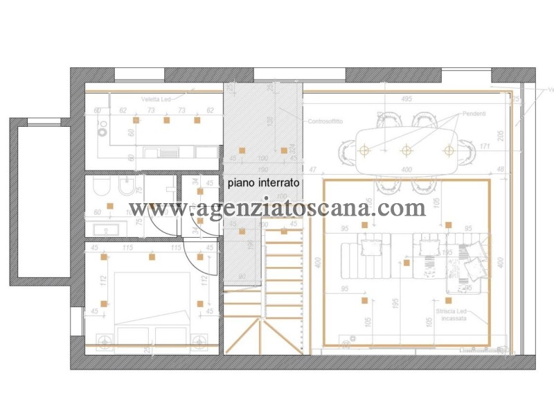 вилла с бассейном за продажа, Forte Dei Marmi - Ponente -  13