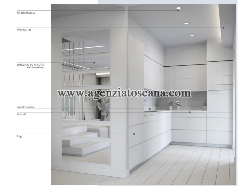 вилла с бассейном за продажа, Forte Dei Marmi - Ponente -  8