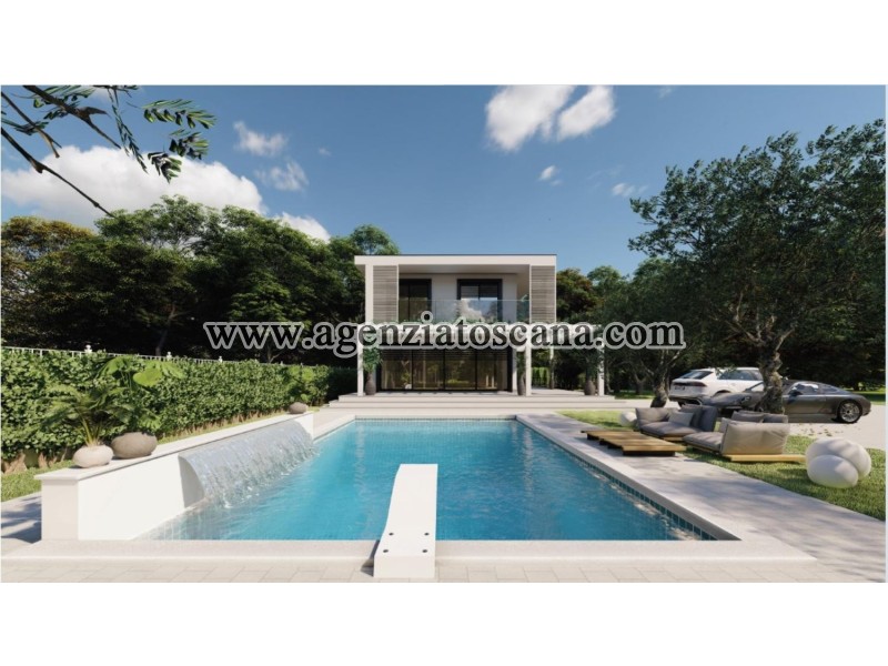 вилла с бассейном за продажа, Forte Dei Marmi - Ponente -  1