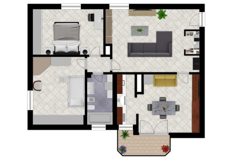 Agenzia immobiliare Trading casa - Planimetria 1