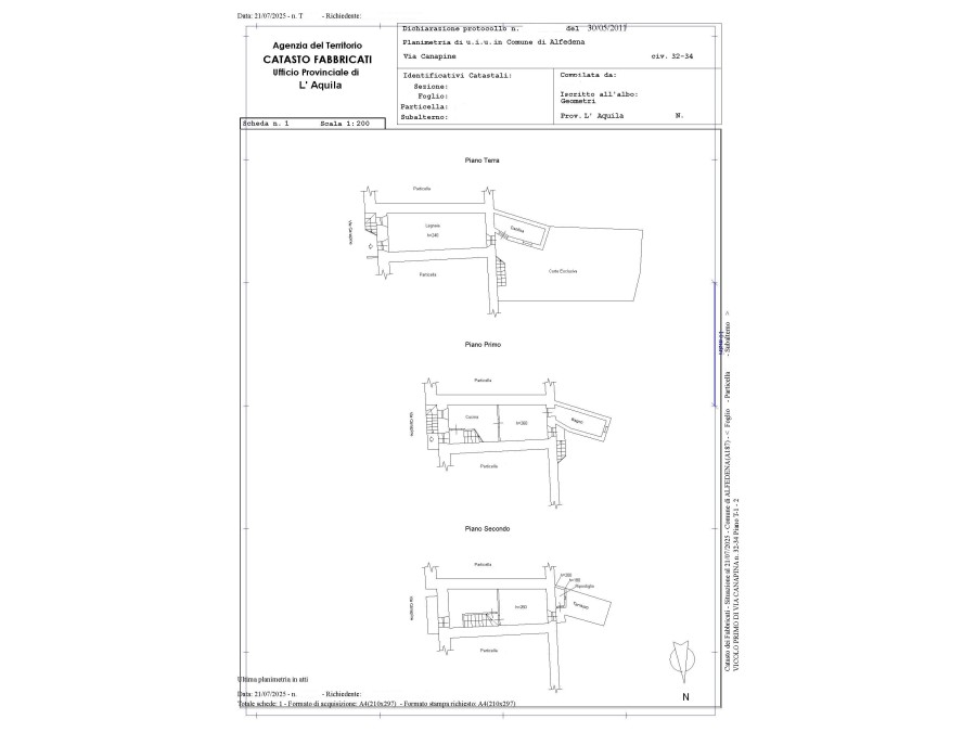 Agenzia Immobiliare - Planimetria 1