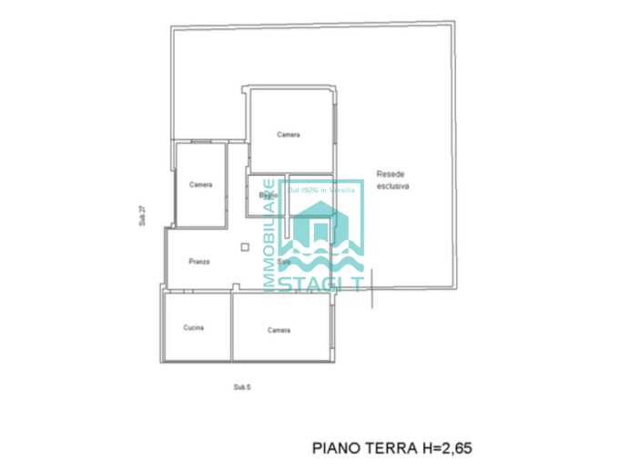 Agenzia Immobiliare Agenzia STAGI T. - Planimetria 1
