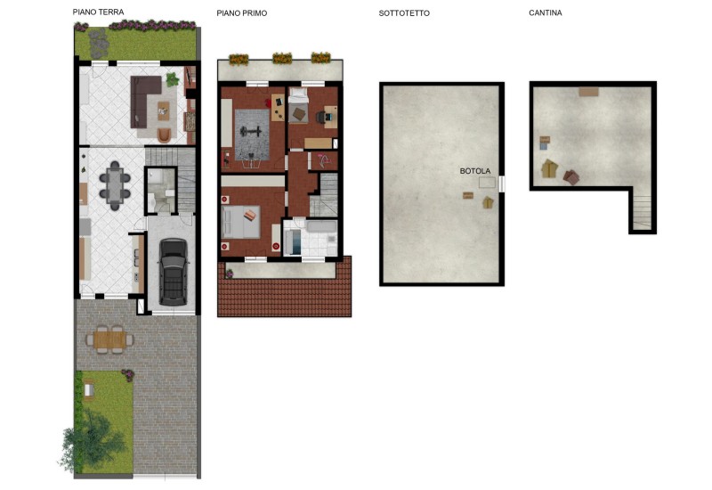 Agenzia immobiliare Trading casa - Planimetria 1