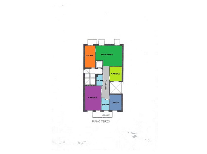 Agenzia Immobiliare Pegasus - Planimetria 1