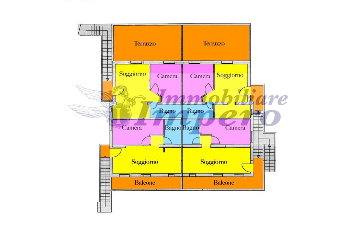 Agenzia Immobiliare Immobiliare Impero di Privitera Domenico - Planimetria 1