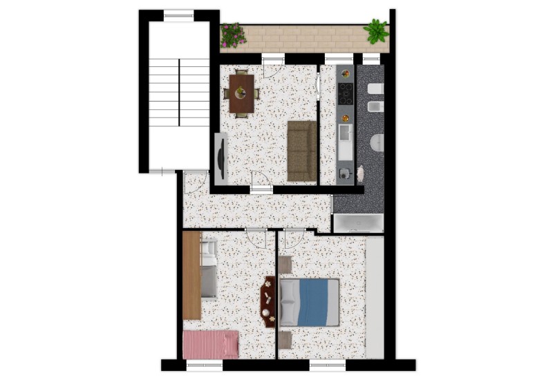 Agenzia immobiliare Trading casa - Planimetria 1