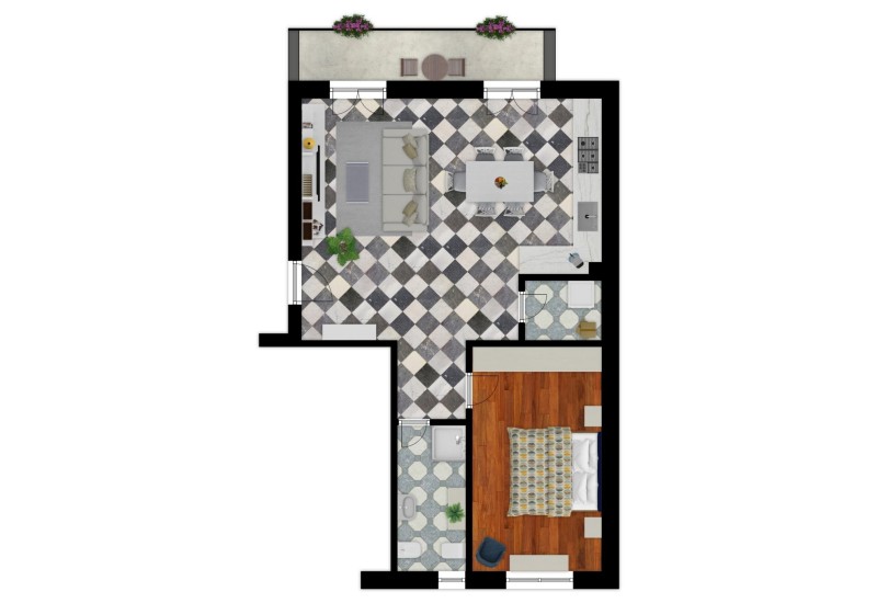 Agenzia immobiliare Trading casa - Planimetria 1