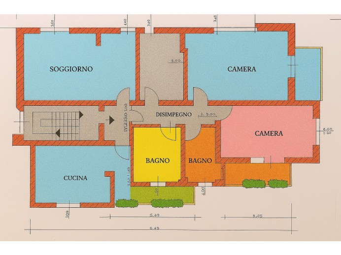 Agenzia Immobiliare Pegasus - Planimetria 1