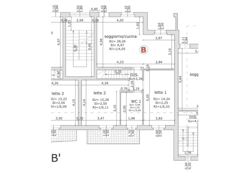 Agenzia immobiliare Trading casa - Planimetria 2