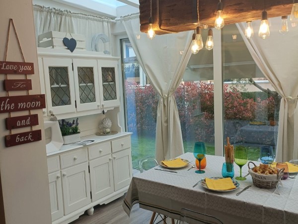 Villetta singola con giardino 