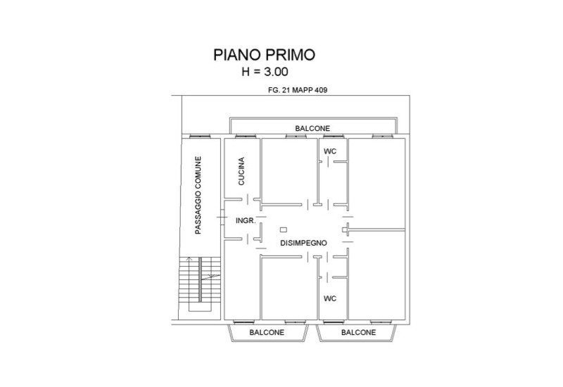 Agenzia immobiliare Trading casa - Planimetria 1