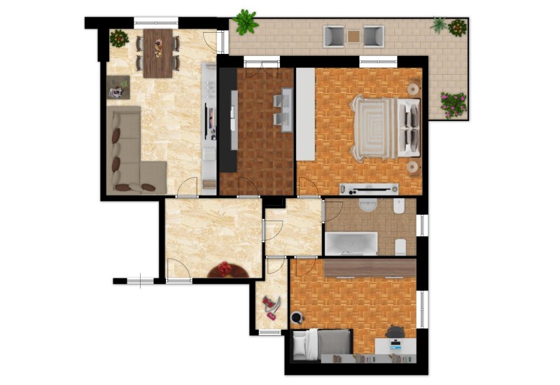 Agenzia immobiliare Trading casa - Planimetria 1